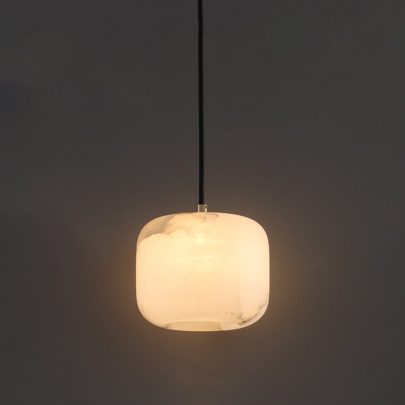 Marble 1-Light Hanging Lamp, Nordic Simplicity Design Pendant Lighting for Living