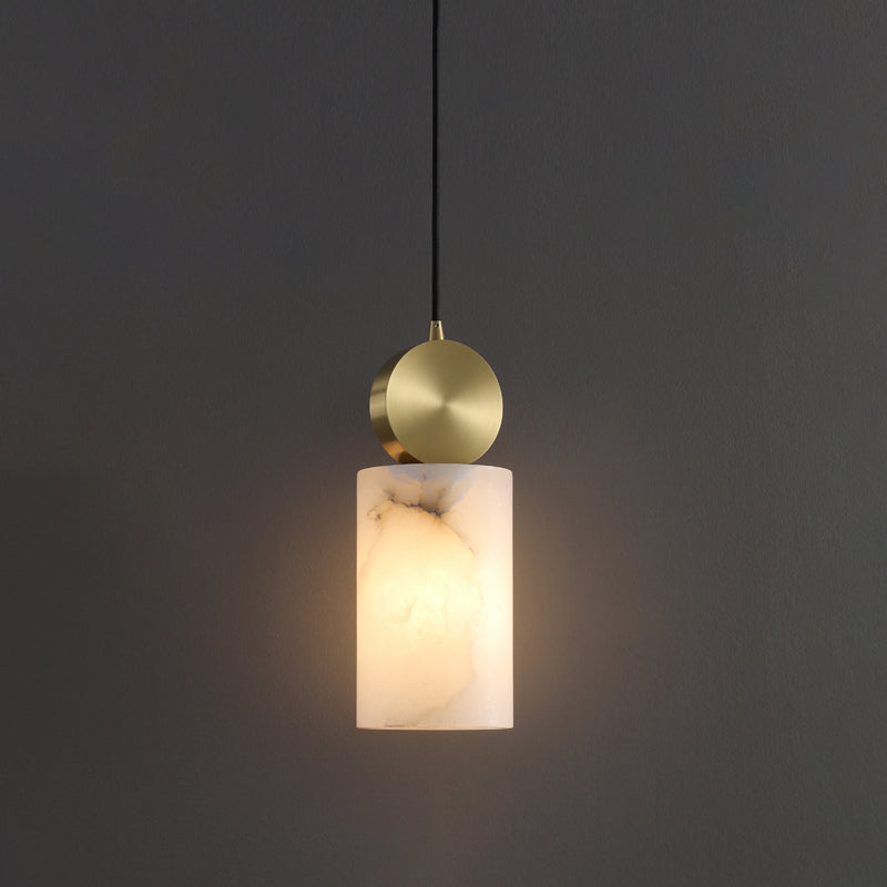 Marble 1-Light Hanging Lamp, Nordic Simplicity Design Pendant Lighting for Living