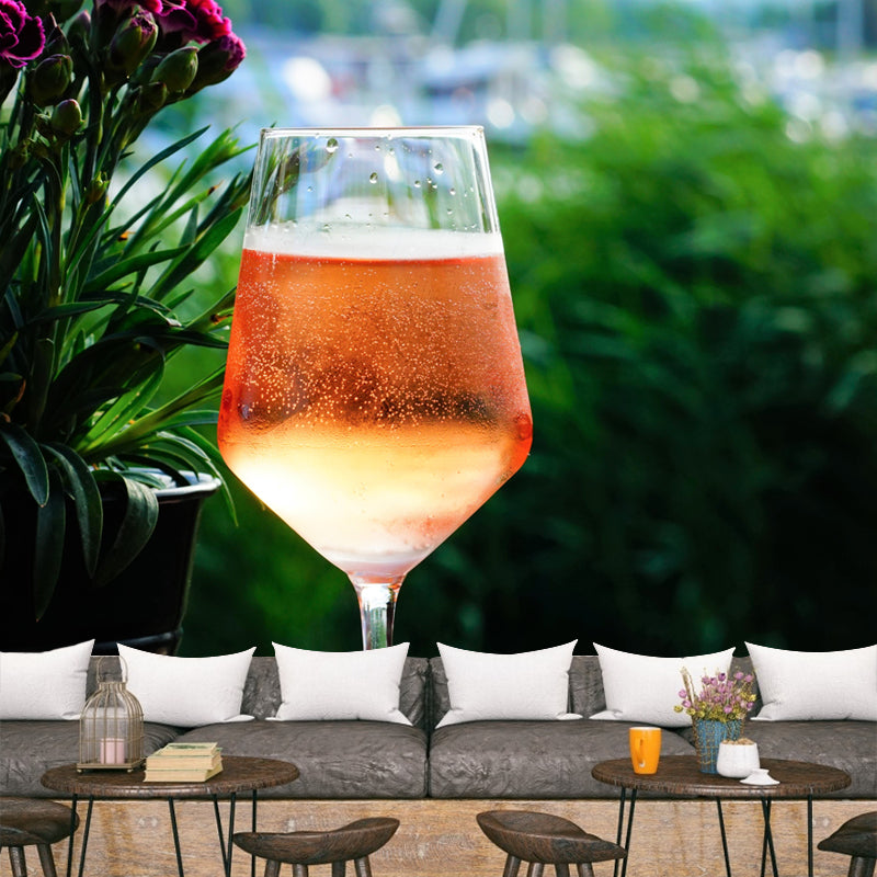 Wine Wall Mural Modern Decoration for Bar Waterproofing, Custom Size Available