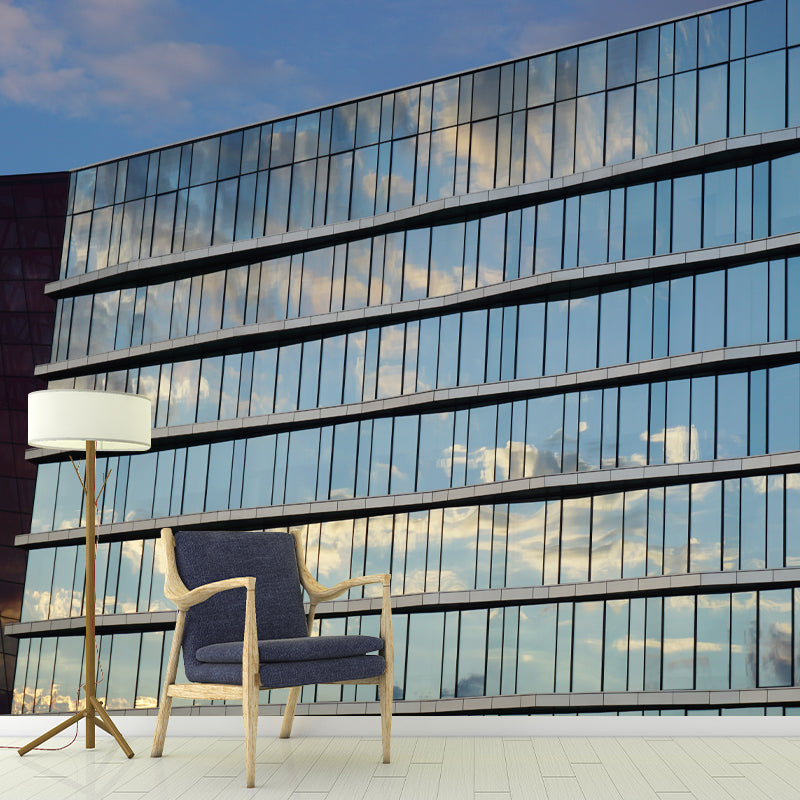 Urban Building Wall Covering for Meeting Room Office Wall Decor, Waterproofing