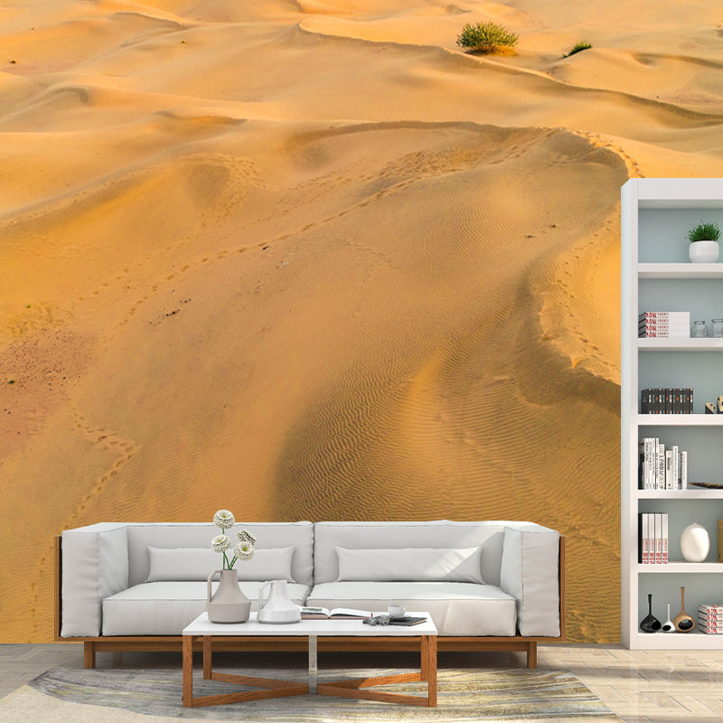 Dry Desert Wall Mural for Living Room Moisture Resistant Home Decor, Customized Size