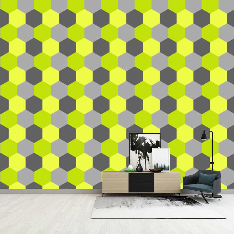 Geometry Wall Mural for Sitting Room Minimalist Decorative Painting Wall Decor