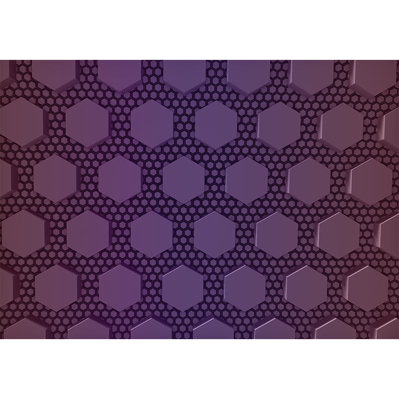 Creative Geometry Wall Mural for Sitting Room Moisture Resistant, Made to Measure