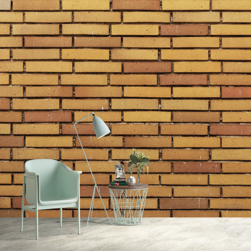 Vintage Brick Mural Wallpaper Home Decoration Moisture-Resistant, Made to Measure