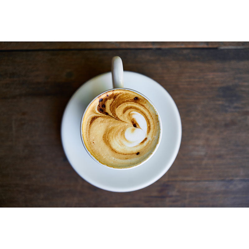 Modern Aromatic Coffee Mural Photography Horizontal Wall Covering for Coffee Shop