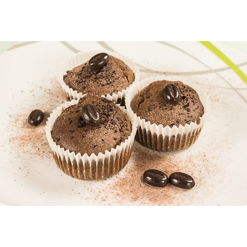 Customized Tasty Muffin Mildew Resistant Mural Wallpaper for Baking Shop