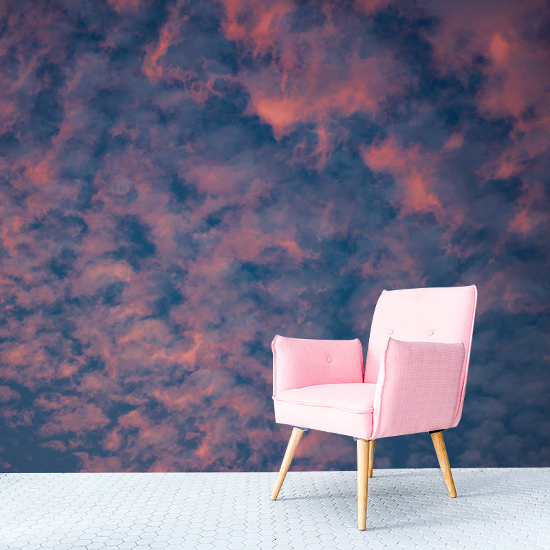 Sun and Clounds Mural Wall Paper Home Decorations for Kitchen Living Room