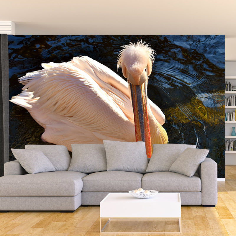 Pelican Animal Mural for Home Decor Moisture Resistant, Made to Measure