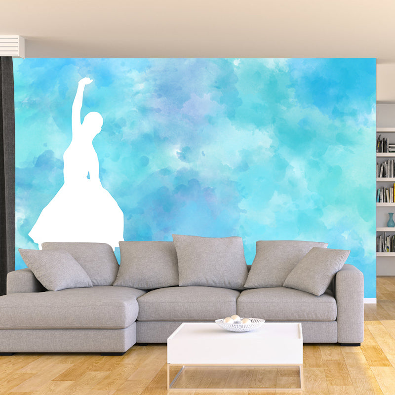 Dancing Hobby Wall Covering for Bedroom Living Room, Moisture Resistant