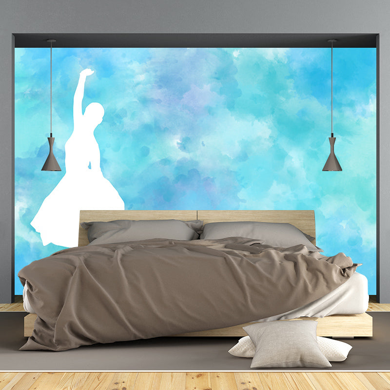 Dancing Hobby Wall Covering for Bedroom Living Room, Moisture Resistant