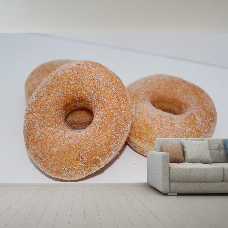 Delicious Dessert Mural Wallpaper Contemporary Wall Covering for Cake Shop