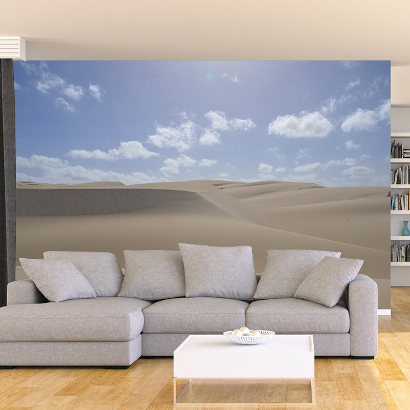 Desert Wall Mural Decal Sitting Room Wall Decor Water Resistant, Made to Measure