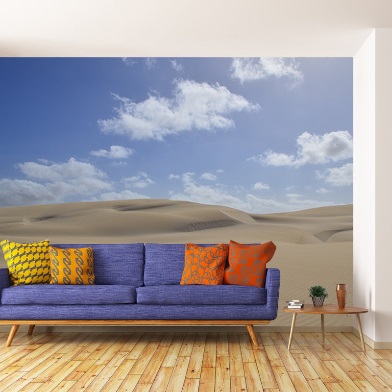 Desert Wall Mural Decal Sitting Room Wall Decor Water Resistant, Made to Measure