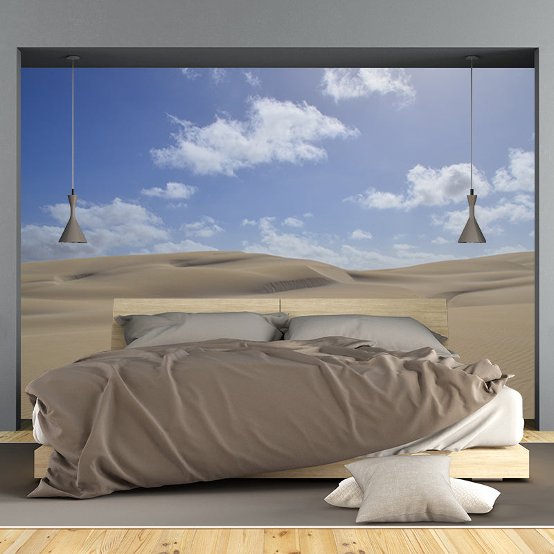 Desert Wall Mural Decal Sitting Room Wall Decor Water Resistant, Made to Measure