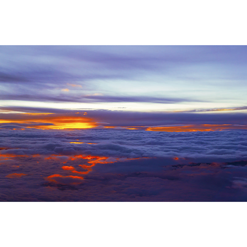 Cloudscape Stain-Proof Wall Art for Home, Customer Size, Waterproofing