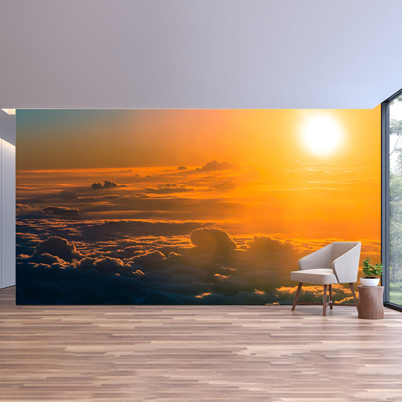 Cloudscape Stain-Proof Wall Art for Home, Customer Size, Waterproofing