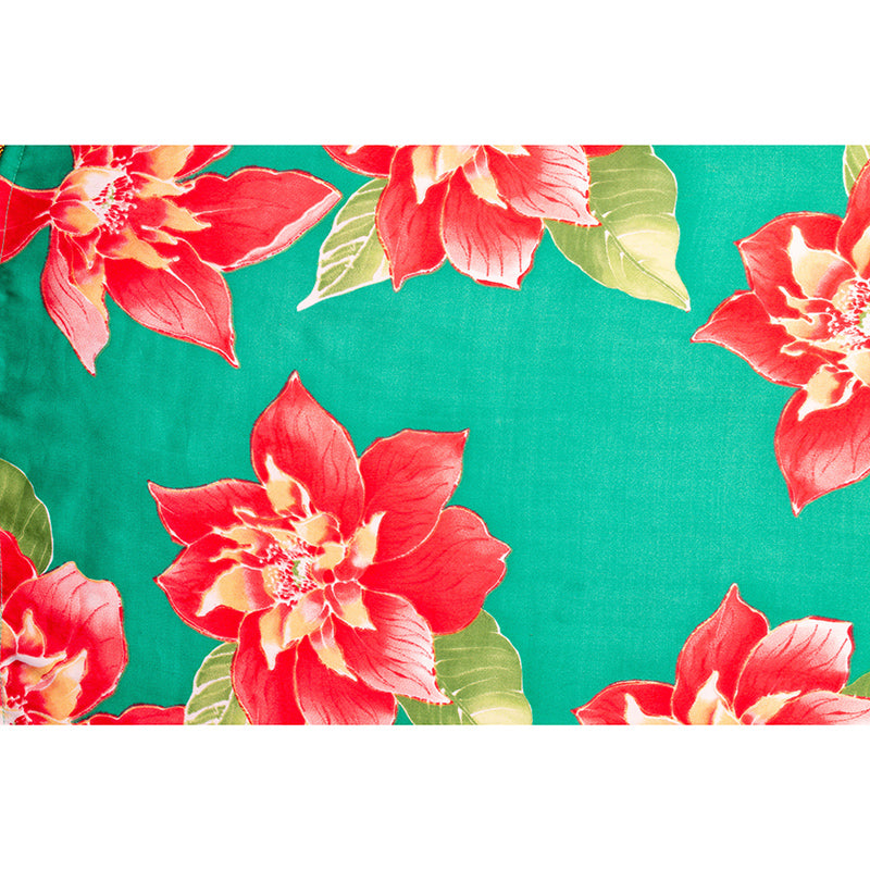 Flower Illustration Contemporary Wall Covering for Living Room, Made to Measure