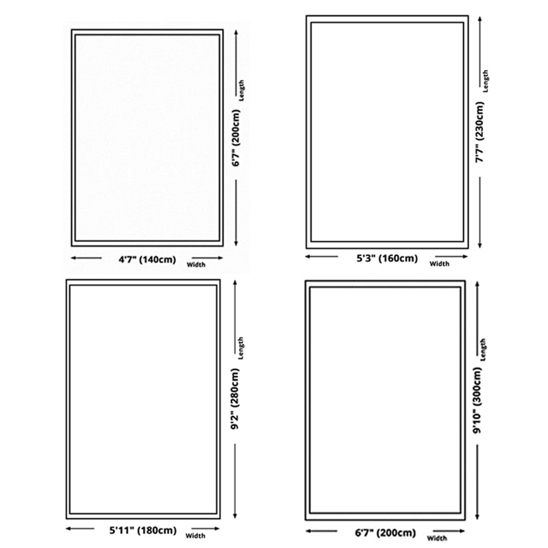 Gold Modern Carpet Polyester Graphic Carpet Non-Slip Backing Carpet for Living Room