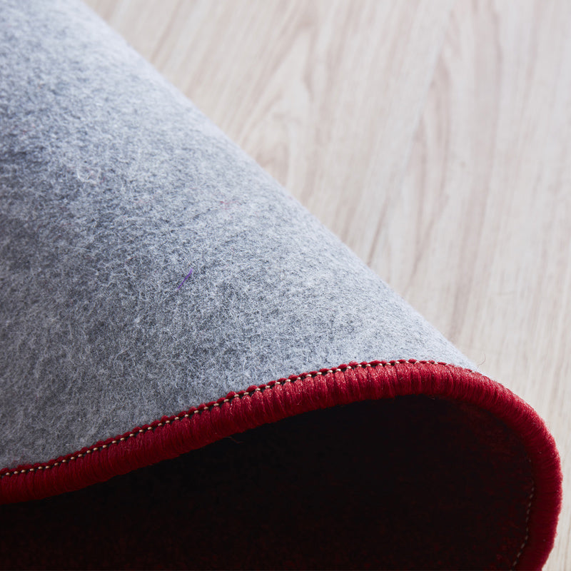 Round Plain Shag Rug Classical Indoor Carpet Non-Slip Backing Carpet for Home Decoration