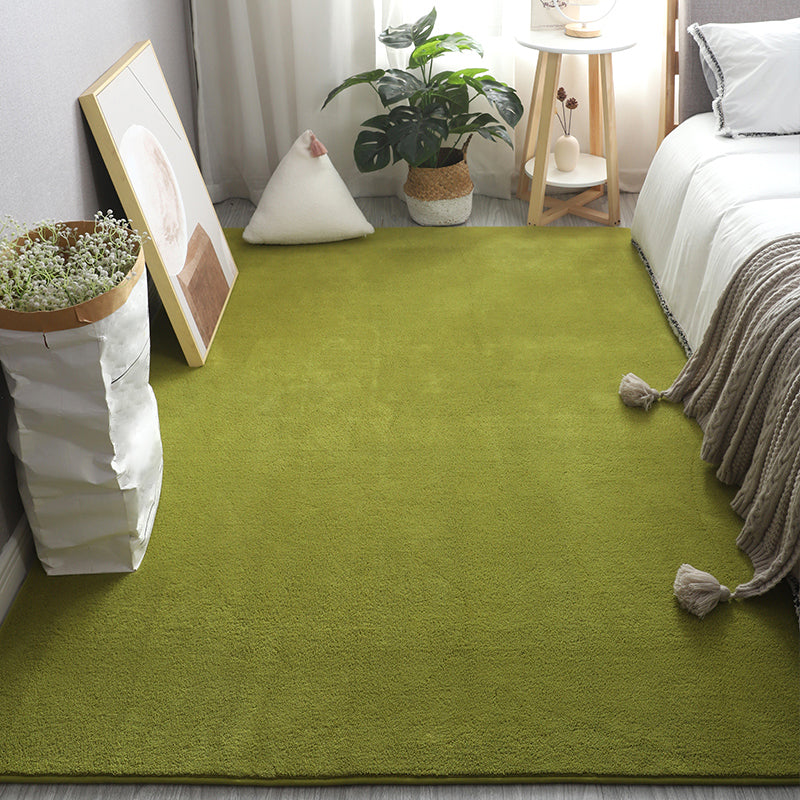 Tapis de tapis de shag nature décontracté tapis de zone de polyester