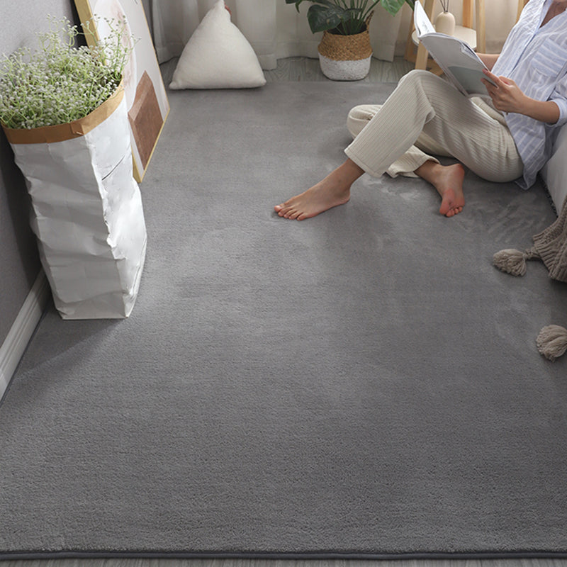 Tapis de tapis de shag nature décontracté tapis de zone de polyester