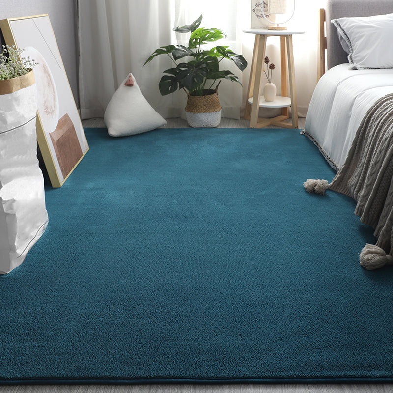 Tapis de tapis de shag nature décontracté tapis de zone de polyester