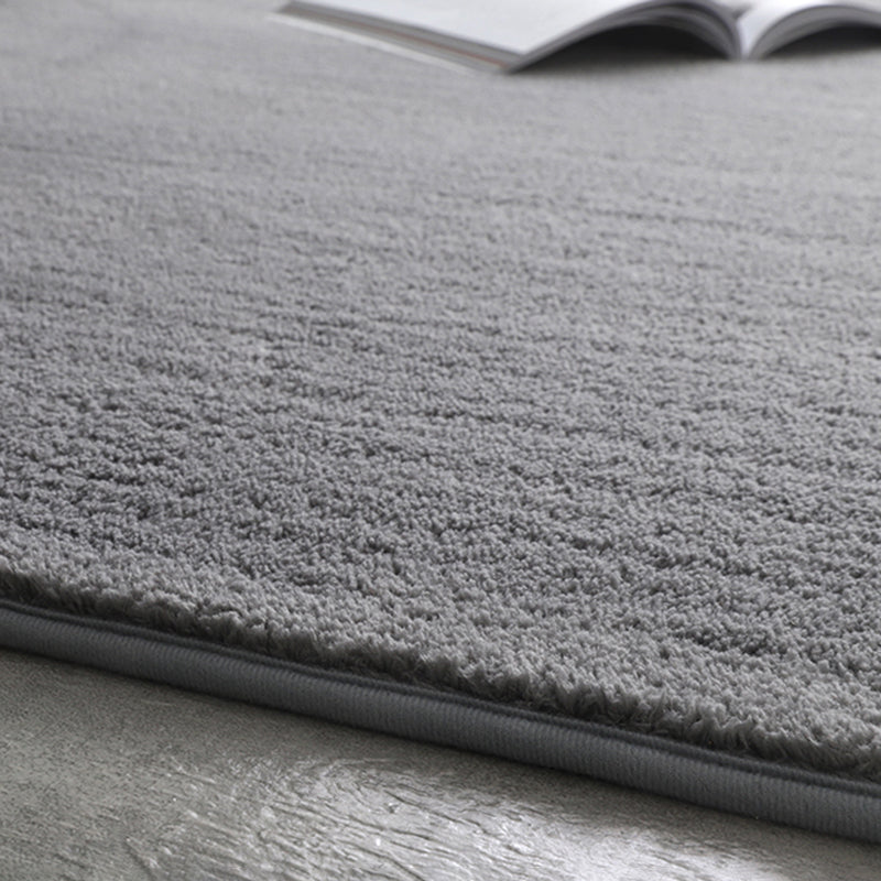 Tapis de tapis de shag nature décontracté tapis de zone de polyester
