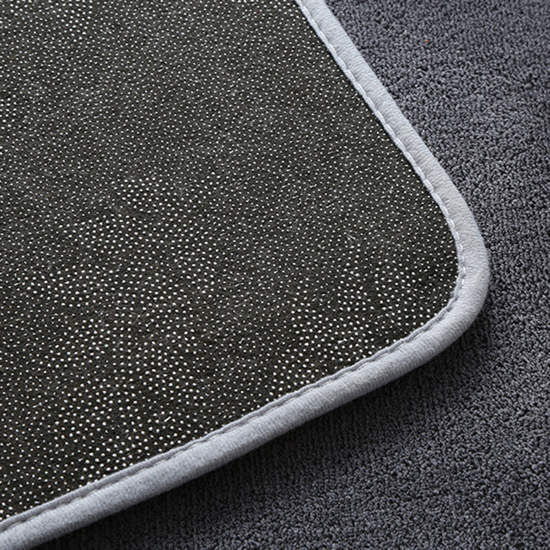 Tapis de tapis de shag nature décontracté tapis de zone de polyester