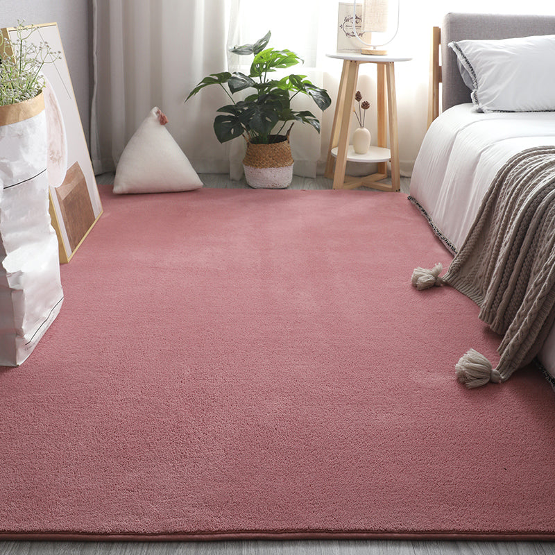 Tapis de tapis de shag nature décontracté tapis de zone de polyester