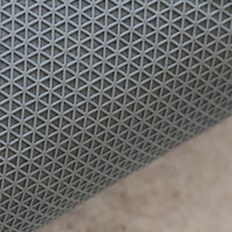 Grey Geometric Pattern Area Rug Modern Polyester Area Carpet Anti-Slip Backing Rug for Home Decor