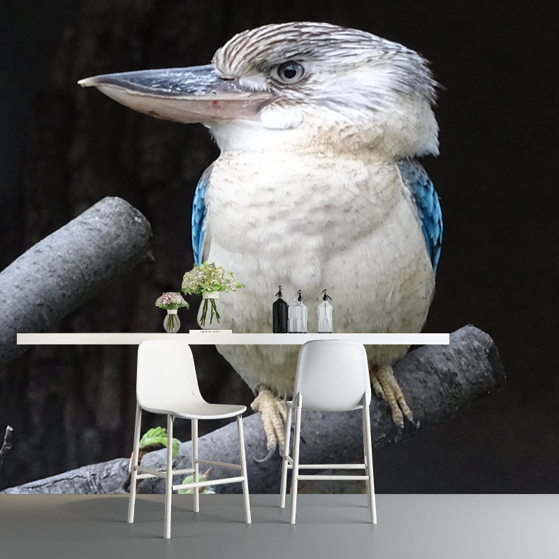 Kingfisher Mural Environment Friendly Wallpaper for Sleeping Room Bedroom