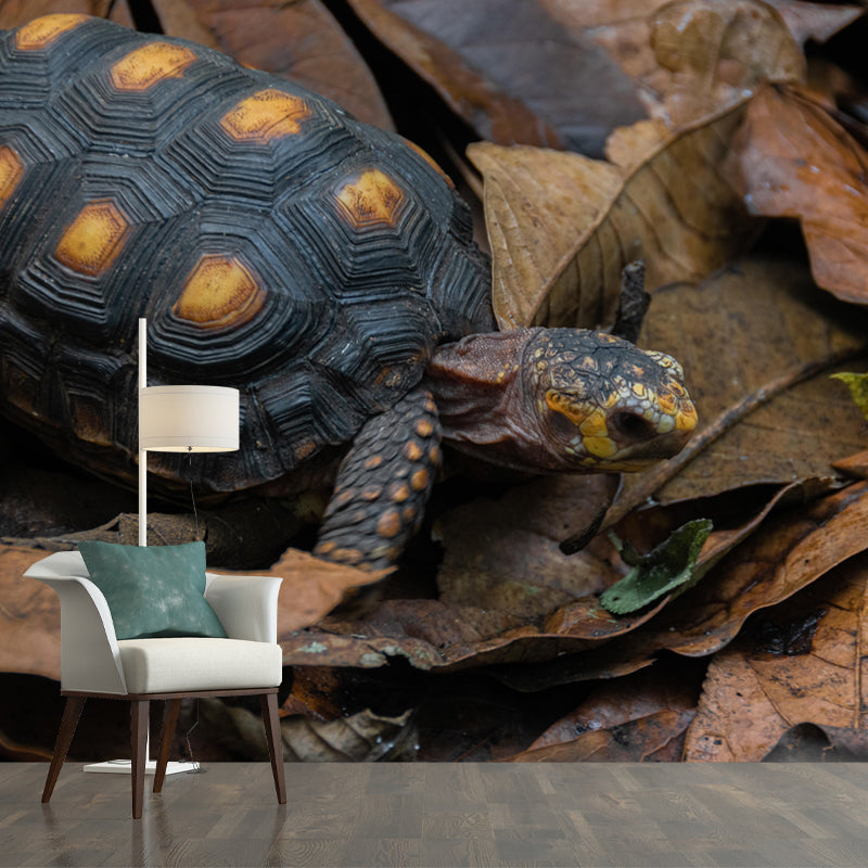 Customized Sea Turtle Mural Environment Friendly Wallpaper for Sleeping Room Bedroom