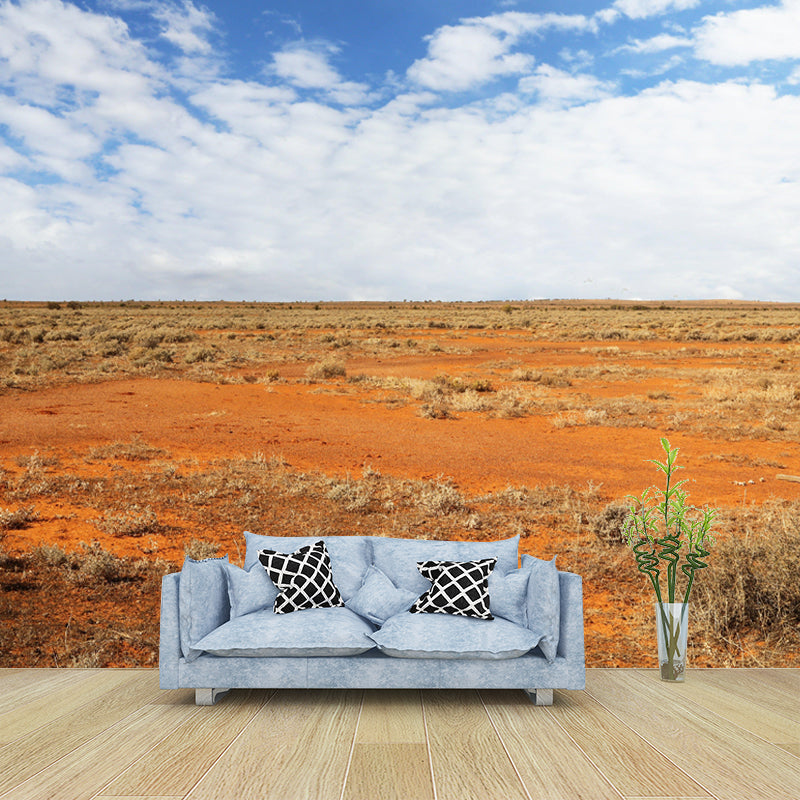 Customized Photography Desert Mural Environment Friendly for Living Room