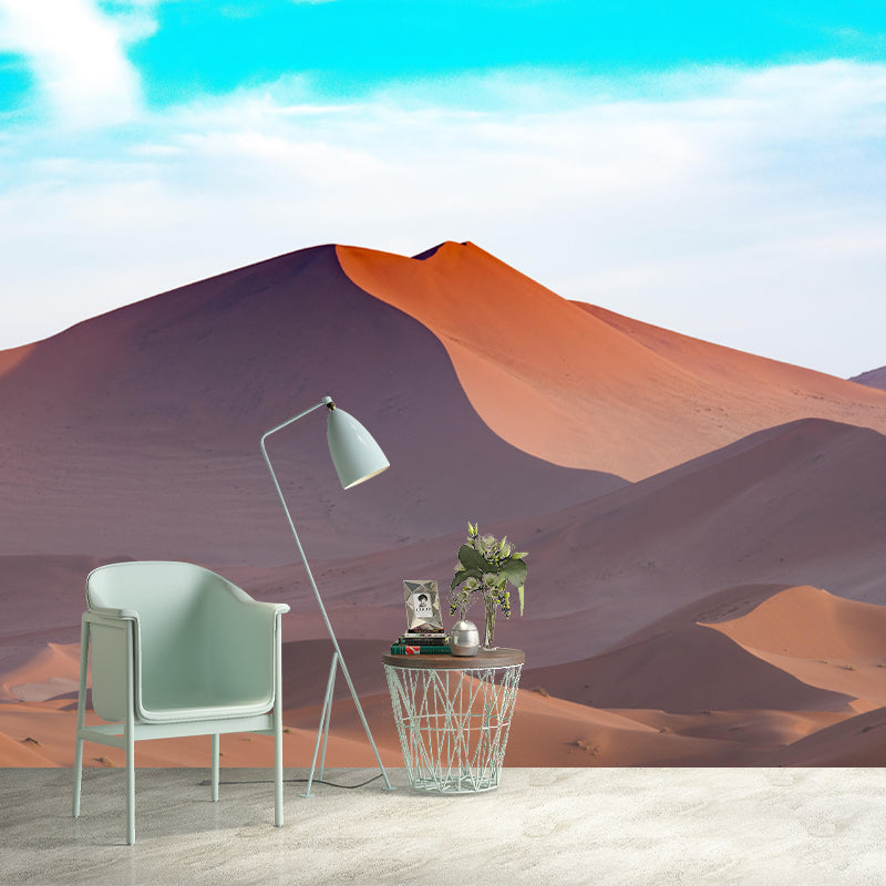 Customized Photography Desert Mural Environment Friendly for Living Room