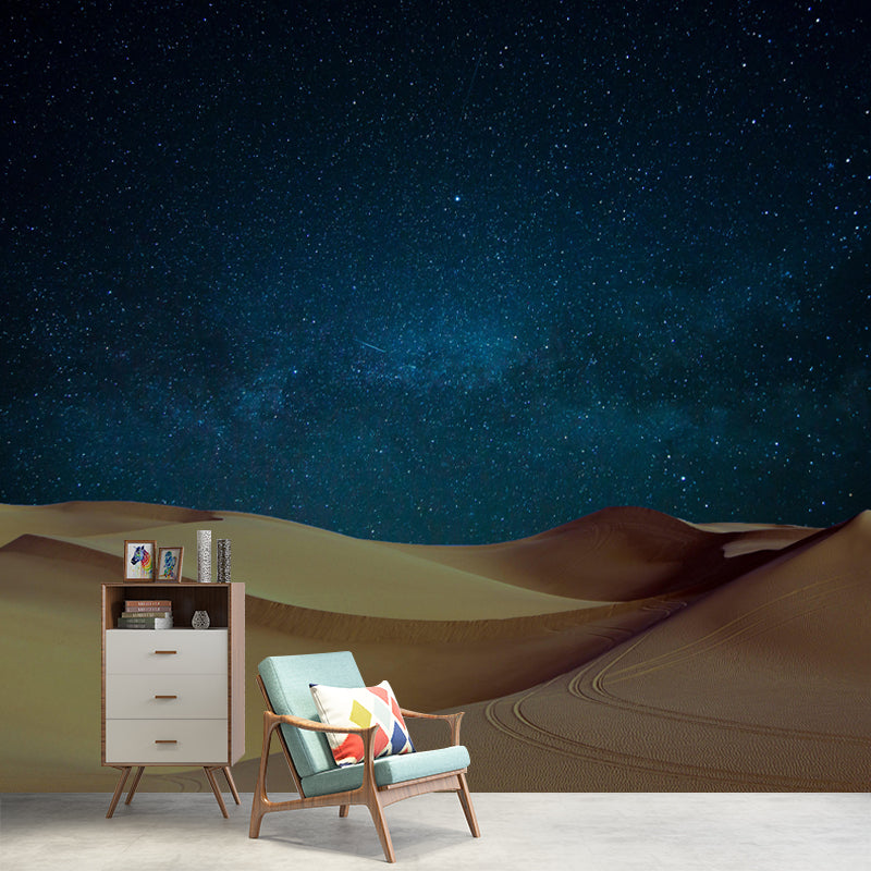 Barren Desert Mural Wall Paper Home Decorations for Bedroom Living Room