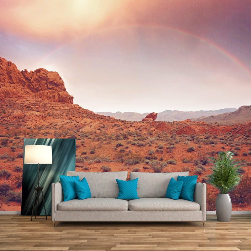 Barren Desert Mural Wall Paper Home Decorations for Bedroom Living Room