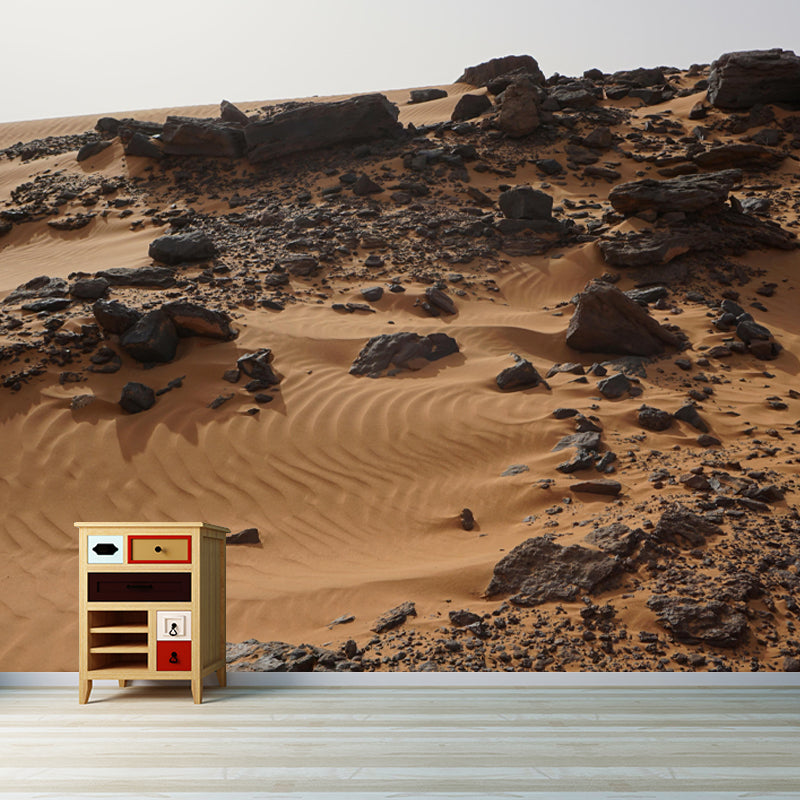 Barren Desert Mural Wall Paper Home Decorations for Bedroom Living Room