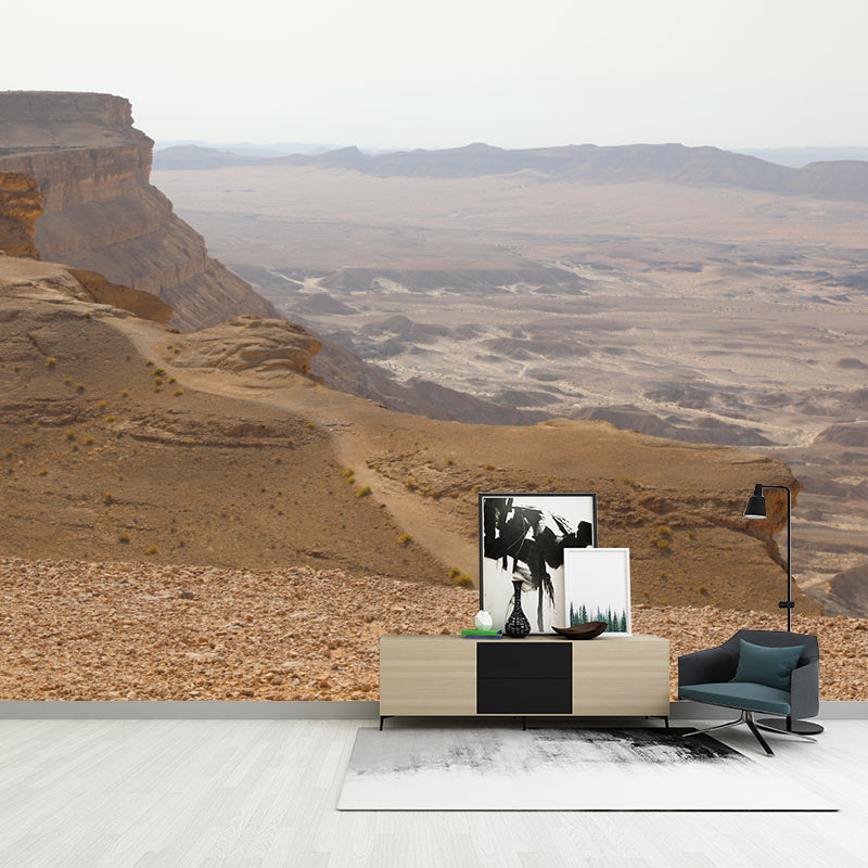 Customized Barren Desert Mural Environment Friendly for Sleeping Room Bedroom