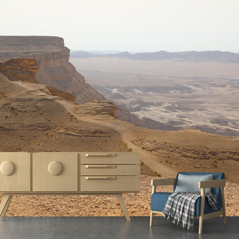 Customized Barren Desert Mural Environment Friendly for Sleeping Room Bedroom