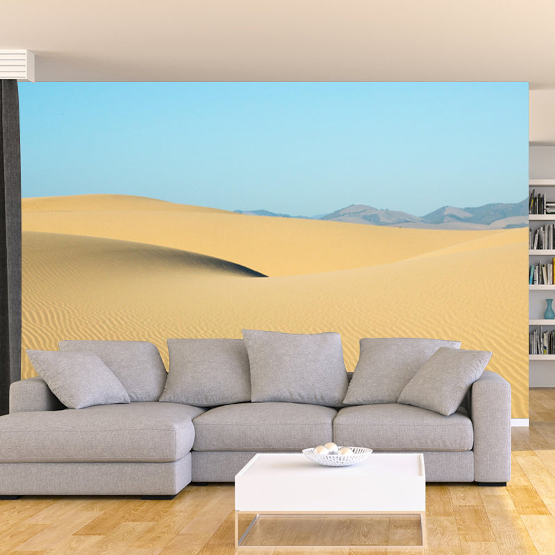 Contemporary Desert Mural Wallpaper Home Decorations for Kitchen Living Room