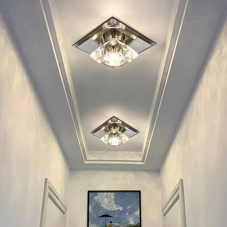 Geometric Flush Mount Light Close to Ceiling Lighting Fixture Modern Flush Mount Ceiling Light