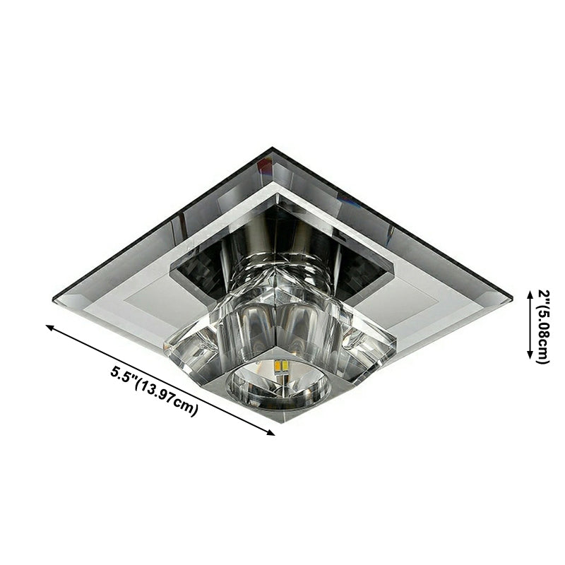 Geometric Flush Mount Light Close to Ceiling Lighting Fixture Modern Flush Mount Ceiling Light
