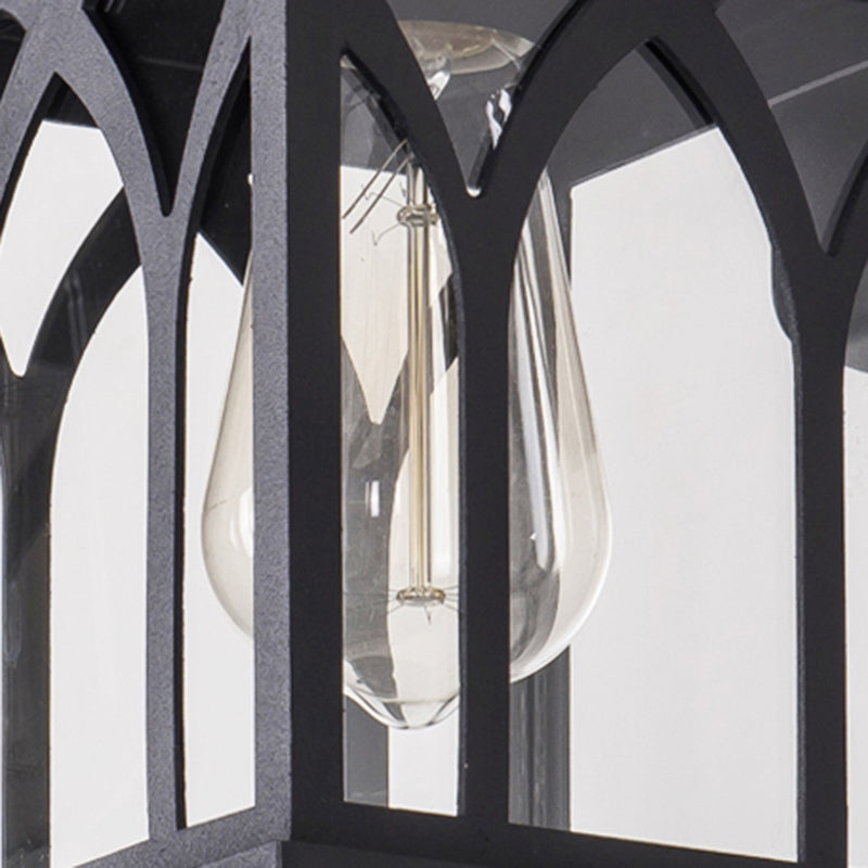 Aluminum Alloy Wall Lamp Sconce Industrial Outdoor Squared Sconce Light Fixture