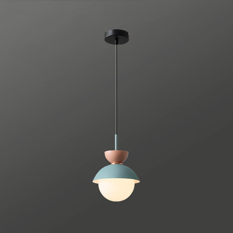 Nordic Macaron Pendant Light Modern Simple Style Hanging Lamp For Bedroom Dining Room
