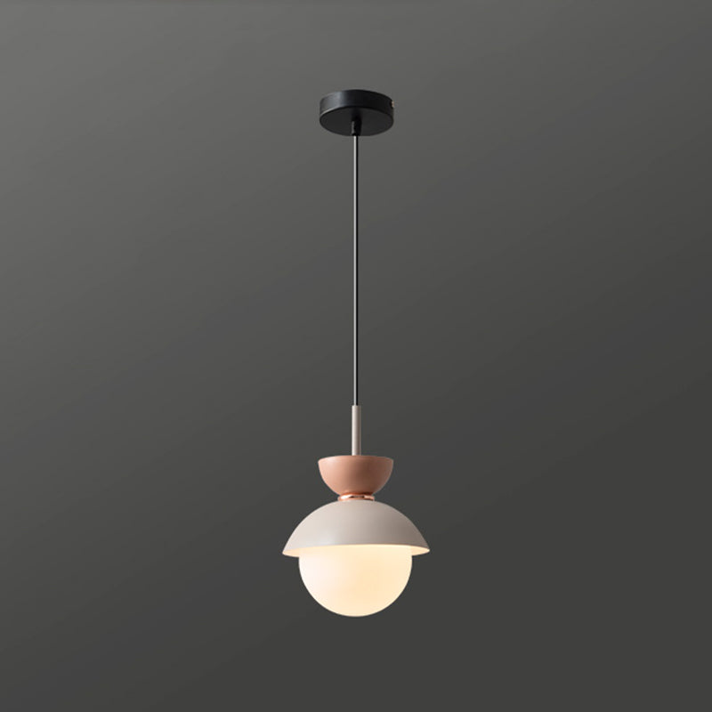 Nordic Macaron Pendant Light Modern Simple Style Hanging Lamp For Bedroom Dining Room