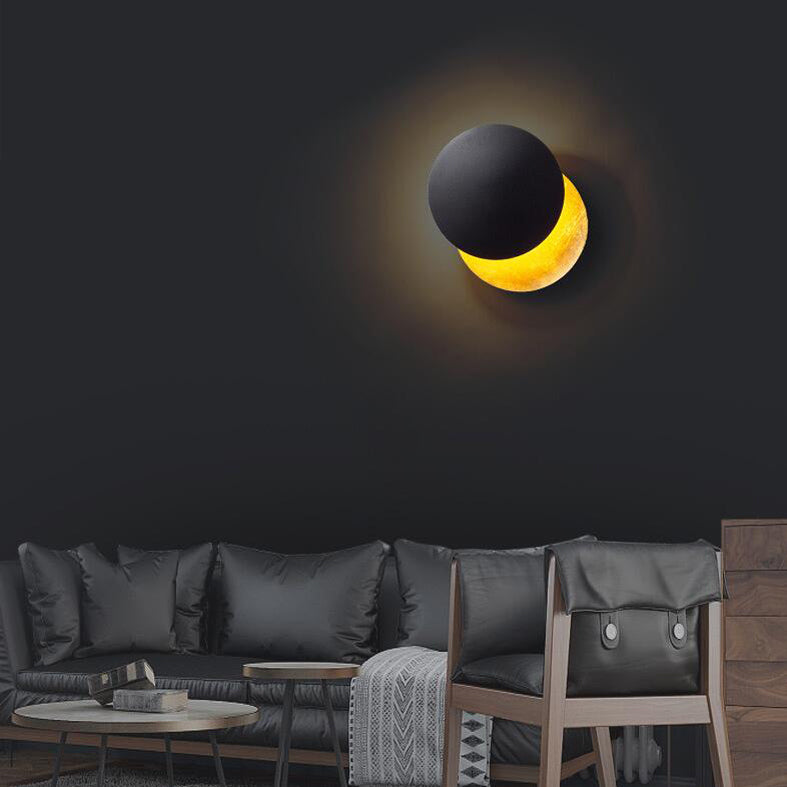 Lampada di scarico rotondo rotabile a filo a filo a filo con appunti di scarico per camera da letto