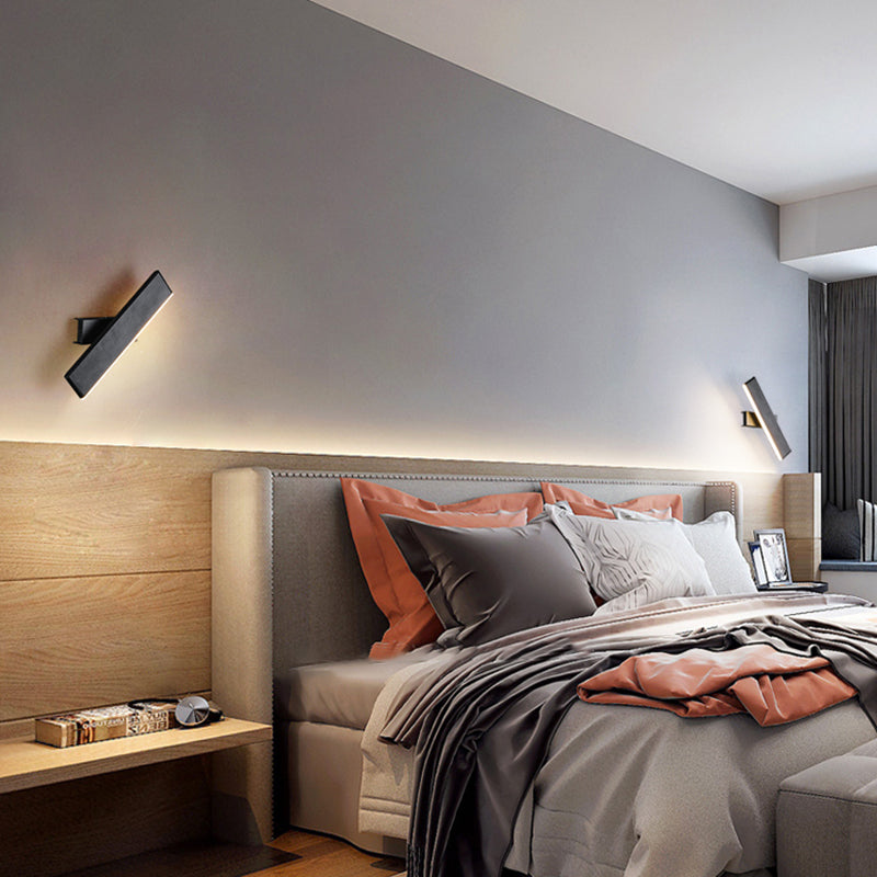 Rotatable kreative schwarze Flush Mount Wandleuchte Einfachheit Leuchte Leuchte