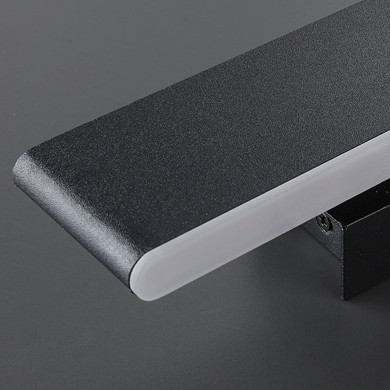 Rotatable kreative schwarze Flush Mount Wandleuchte Einfachheit Leuchte Leuchte