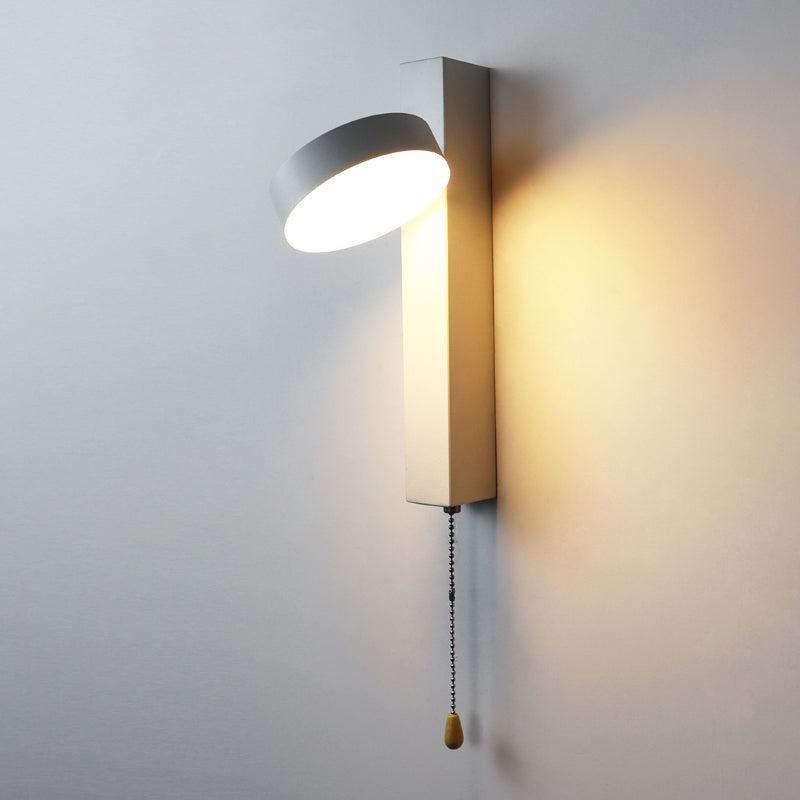 Rotatable LED Reading Lamp Contemporary Simplicity Wall Sconce Light Fixture for Bedroom