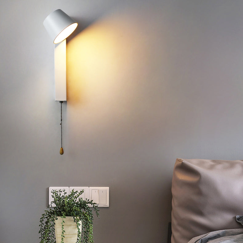 Rotatable LED Reading Lamp Contemporary Simplicity Wall Sconce Light Fixture for Bedroom